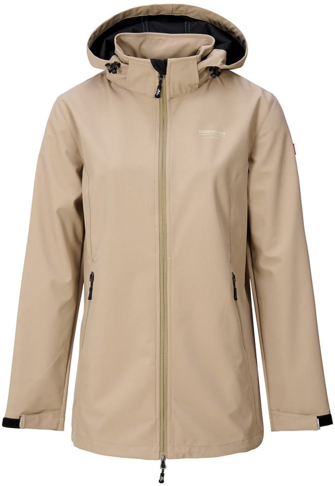 Nordberg Doriene - Softshell Outdoorjas Dames - Seneca Rock - Maat 3XL