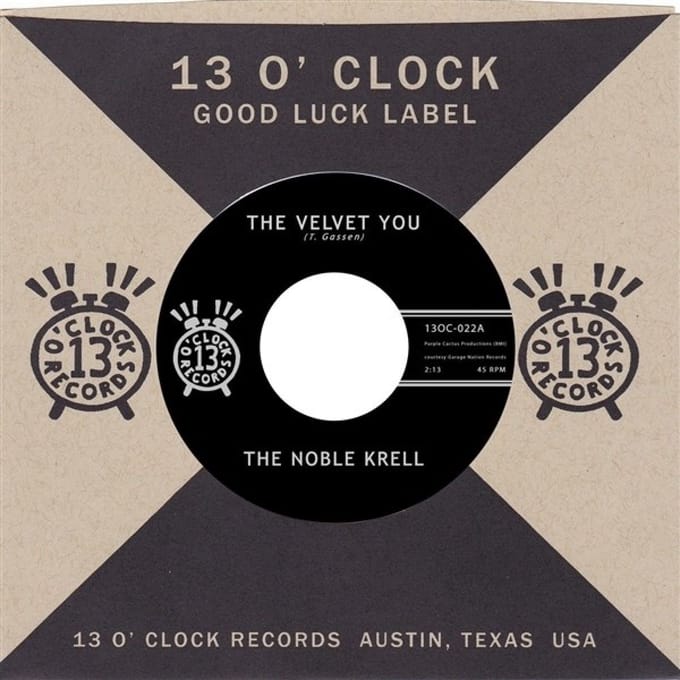 Noble Krell - The Velvet You/Not The Sun (7" Single)