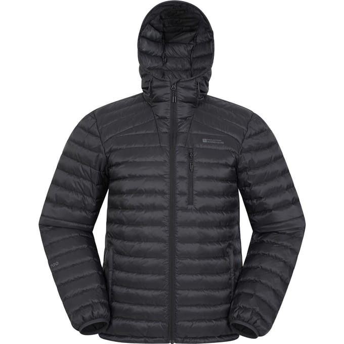 Mountain Warehouse Heren Henry II Extreme Met Dons Gevuld Jasje (Zwart)
