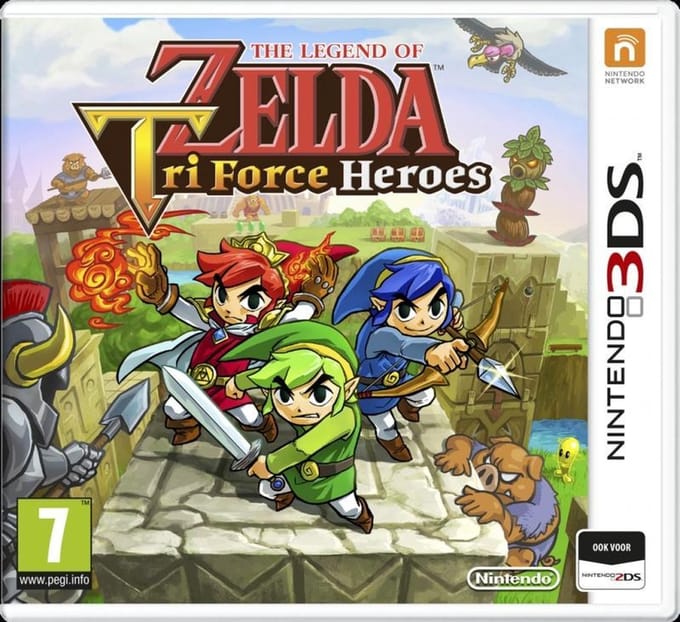 The Legend Of Zelda: Tri Force Heroes / 3ds