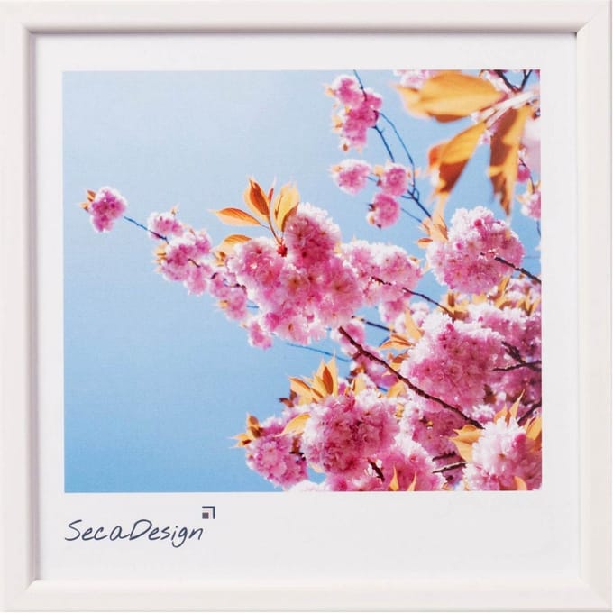 SecaDesign Iris Fotolijst - Fotomaat 30x30 cm - Wit