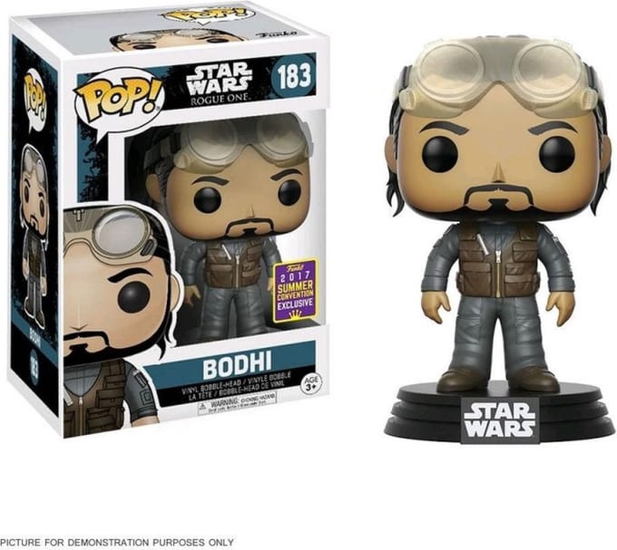 Funko Pop! Bodhi Rook #183 Limited Editie Rogue One  - Verzamelfiguur