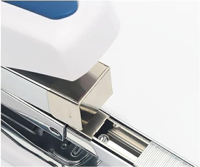 Nietmachine Kantoor - Metaal Bureau - Documenten Binden - Minder Kracht Nodig - 50 Pagina Capaciteit - Wit