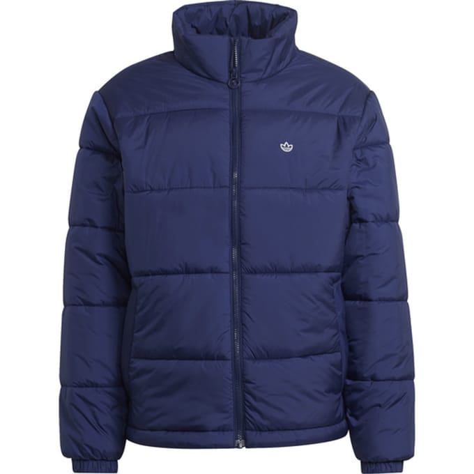 Adidas Originals Pad Stand Puffer Jas Blauw