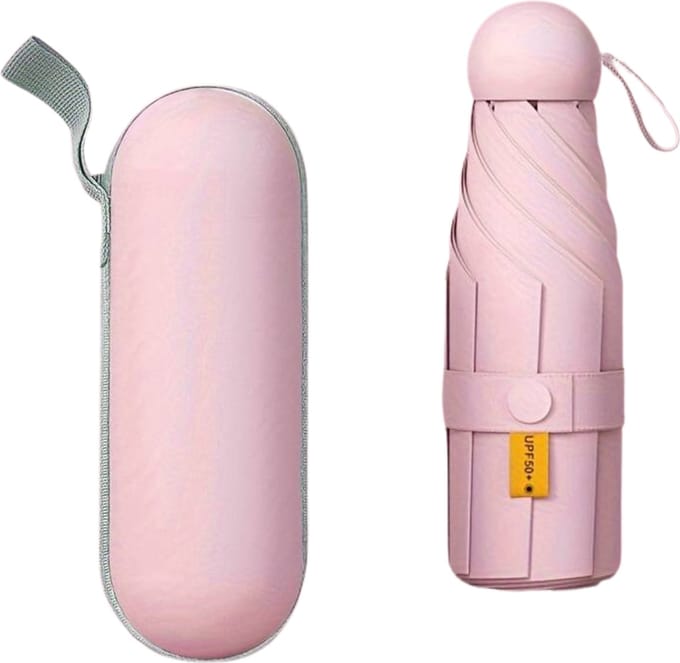Nivard Moderne Stormparaplu - Windproof Paraplu - Stormproef - Opvouwbaar - Automatisch Uitklapbaar - Umbrella - Roze