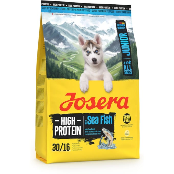 3kg Josera High Protein Junior Zeevis droogvoer voor honden