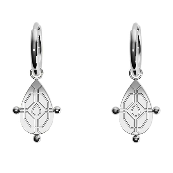 Victorious Oorbellen Dames Zilver – Druppel Oorbellen – 2CM