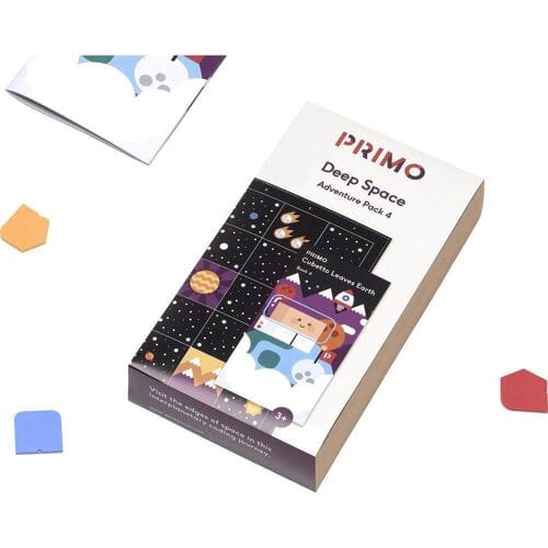 Primo Toys PRIMO008A-DE Cubetto STEM Coding Adventure Pack Deep Space Uitbreidingsset Vanaf 3 jaar