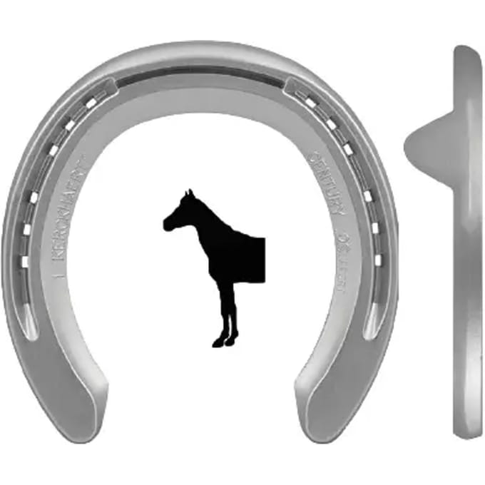 Fer à cheval vooraan met 2 pinçons Kerckhaert Century Support