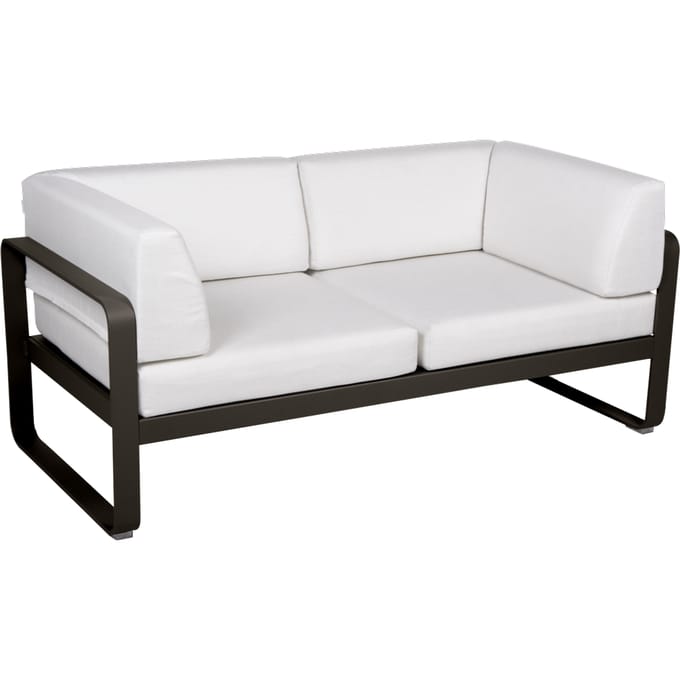 Fermob BELLEVIE club sofa 2 zits - E3 Tonka - 81 witgrijs