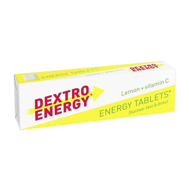 Energie tabletten Dextro Energy citroen pak 50 gram
