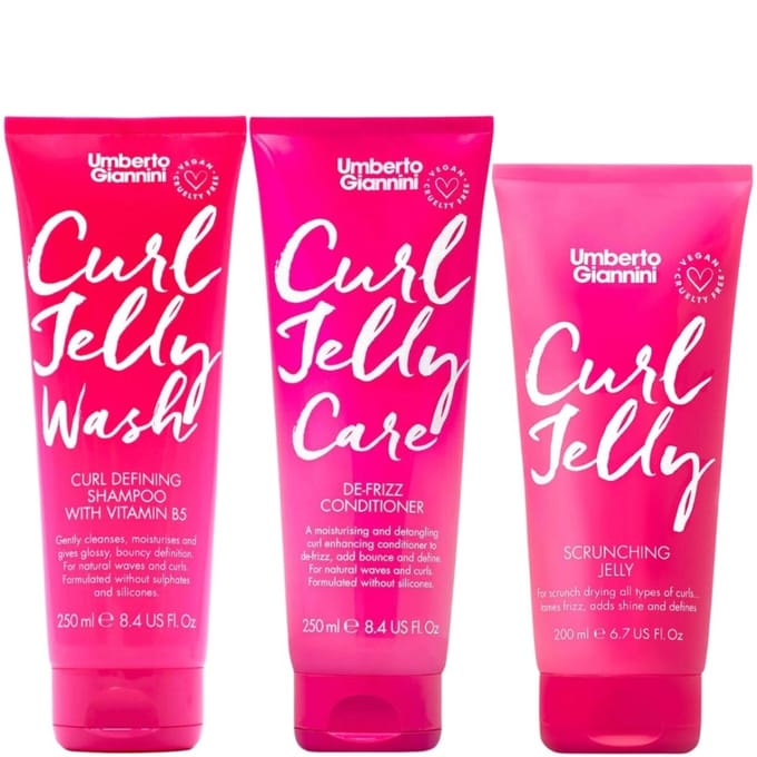 Umberto Giannini - Curl Jelly Trio - 250+250+200ml