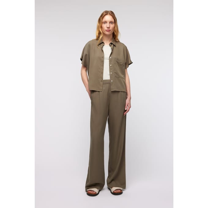 Knitted Jade Top Sage Taglia: XL | Magliette intime Outlet | Donna | Verde