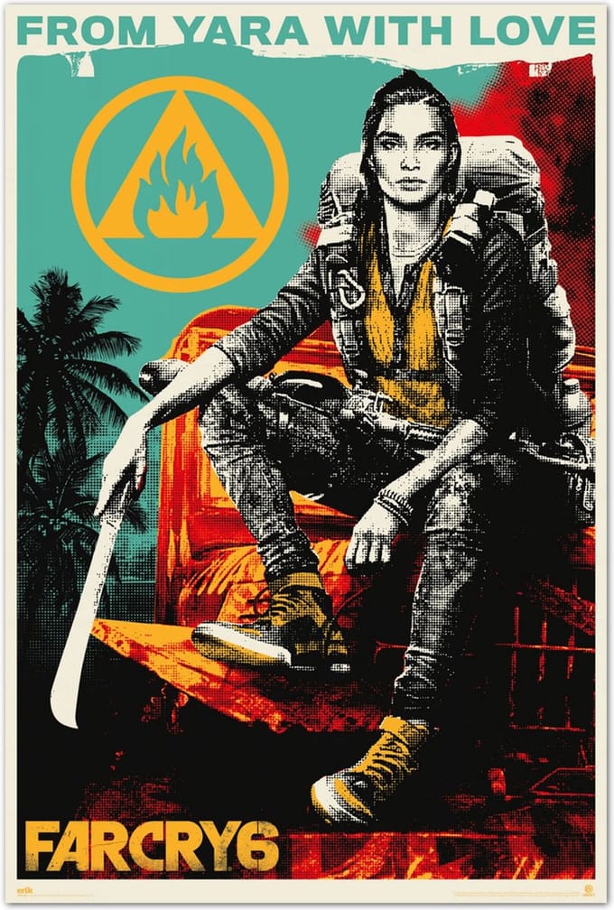 Poster Far Cry 6 - From Yara With Love 61x91,5cm
