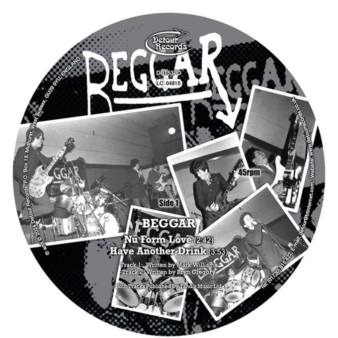Beggar - Nu Form Love (7" Single) (Picture Disc) (Limited Edition)