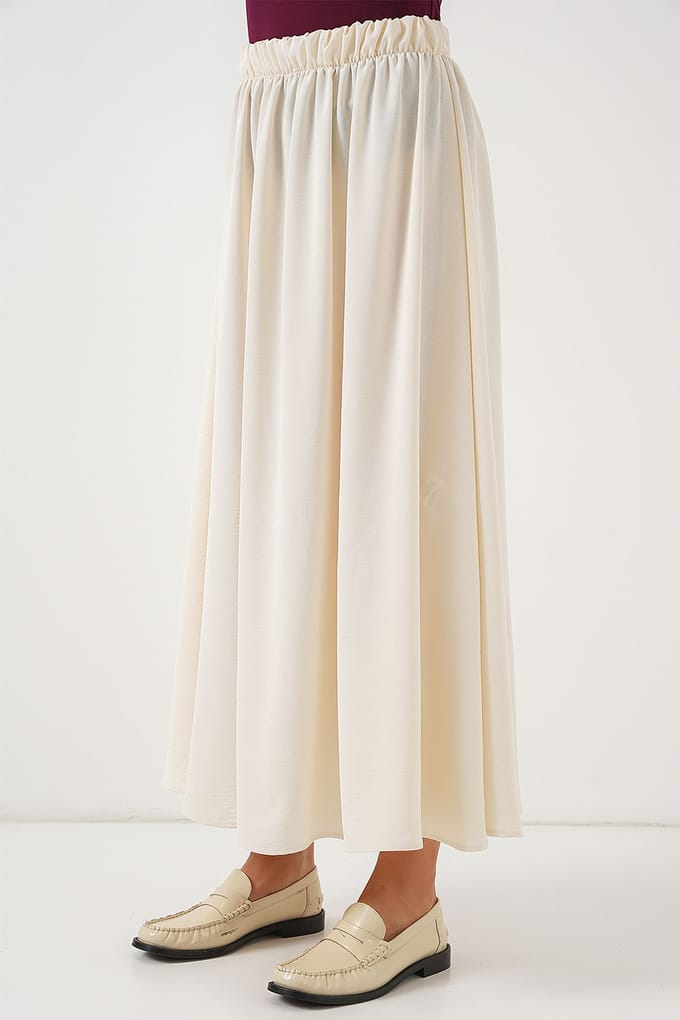 Maxi Rok met Elastische Taille