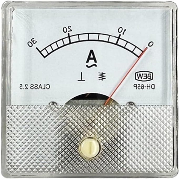 Ampèremeter Voltmeter - Stroommeter Spanning - Elektrische Metingen - Pointer Display - 30A 300V - AC50A