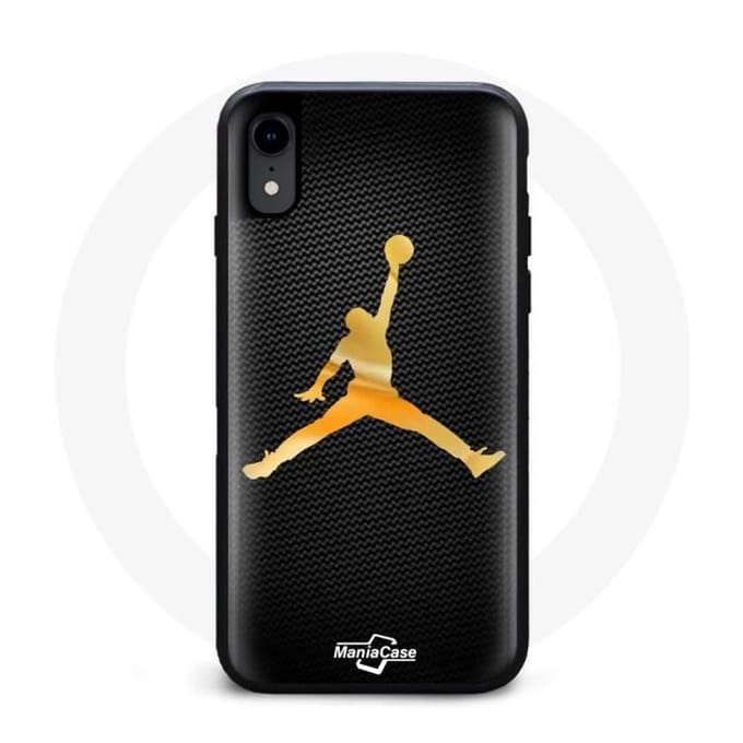 Coque Iphone X Nike NBA Jaune