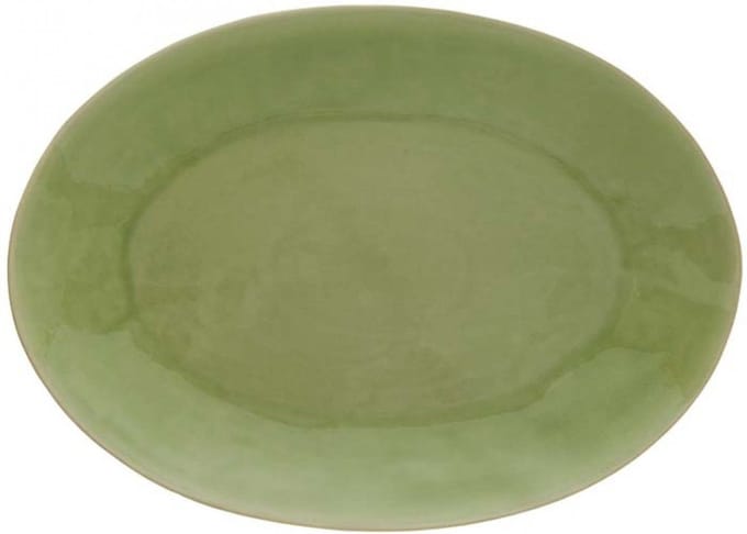 Costa Nova Riviera servies ovale schaal Vert Frais lichtgroen 40 cm
