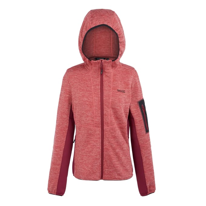 Fleece met capuchon en volledige rits voor dames Regatta Kemilia