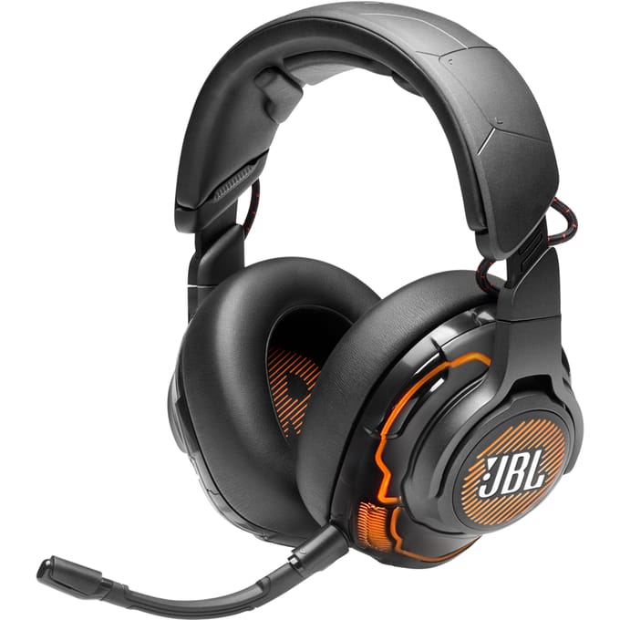 JBL Quantum ONE - Premium Gaming Headset - USB Over-ear met Active Noise Cancelling - QuantumSPHERE 360 met Headtracking - JBL Quantum Engine - Hi-Res Audio - PC - Zwart