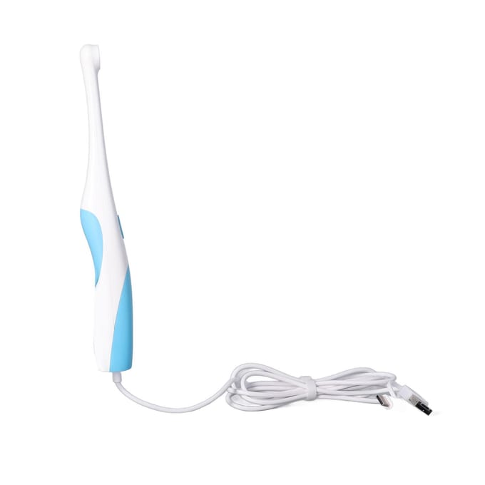 USB Orale Camera 640 X 480 3 in 1 Interface Plastic Handvat Waterdichte Tandcamera voor Tandarts white