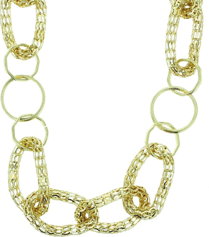 Behave - Ketting - Goudkleur - Grove Schakels - 57 cm