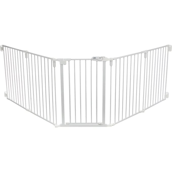 Trixie Afsluithek metaal, 5 elementen met deur B 62,5-300 x H 76,5 cm hond