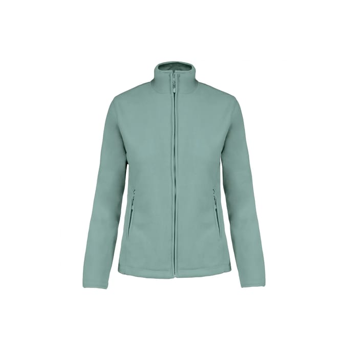 Kariban Microfleece met rits dames K907 - Sage - 3XL