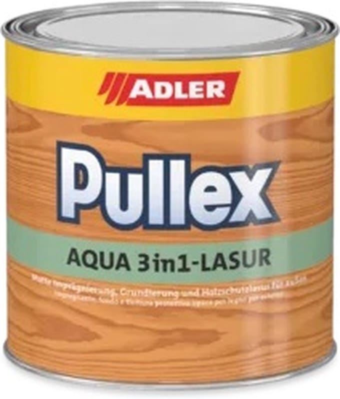 Adler Pullex Aqua 3in1 Lasur transparant 750ml