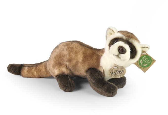 Rappa Eco Friendly Serie - Fretje Knuffel - 40 cm - Tricolor Pluche