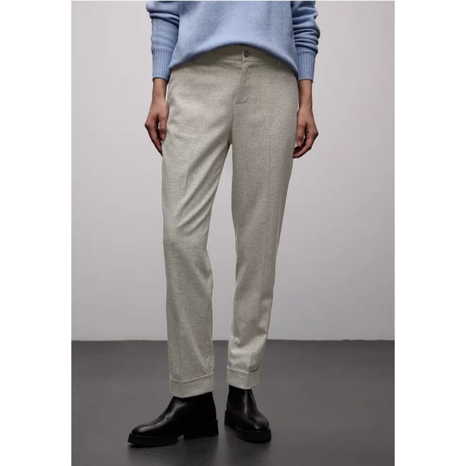 Broek met smalle pijpen