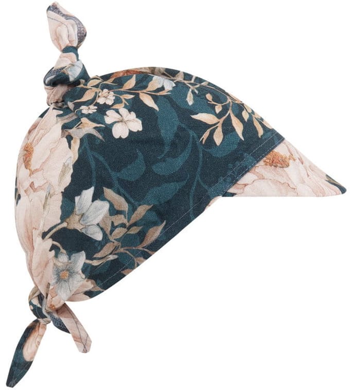 Samiboo - Peonie Granat Serie - Bamboe Chustka Met Klep - 100% Bamboe - Oeko-Tex Standard 100