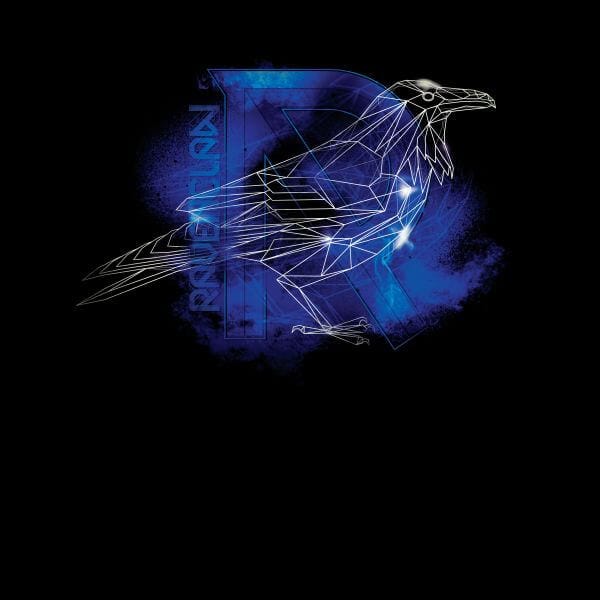 Harry Potter Ravenclaw Geometric dames t-shirt - Zwart - M
