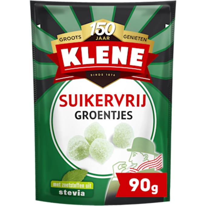Klene Groentjes - eucalyptussmaak - suikervrij  - 90g