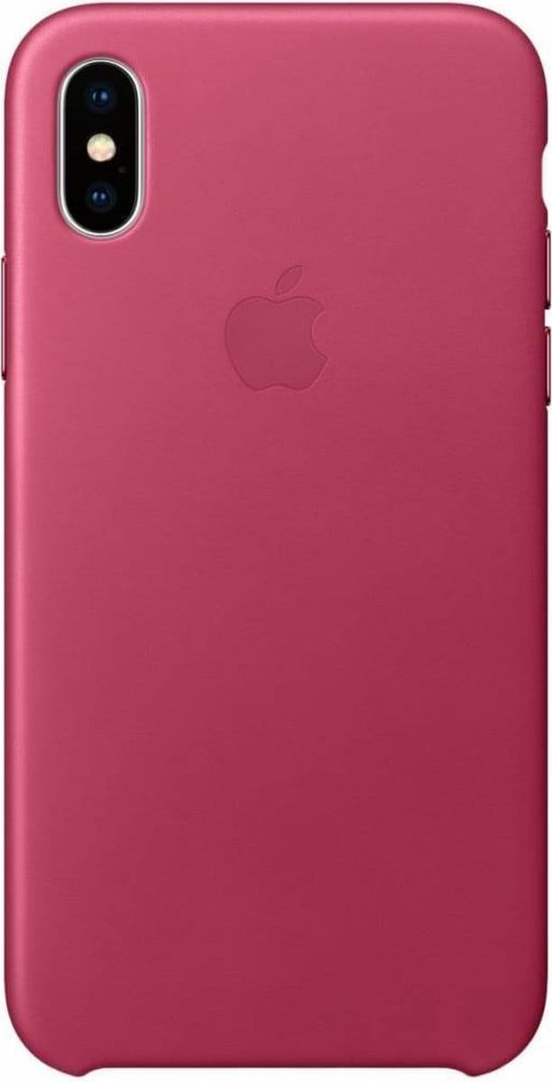 Apple Leren Hoesje voor iPhone X - Roze