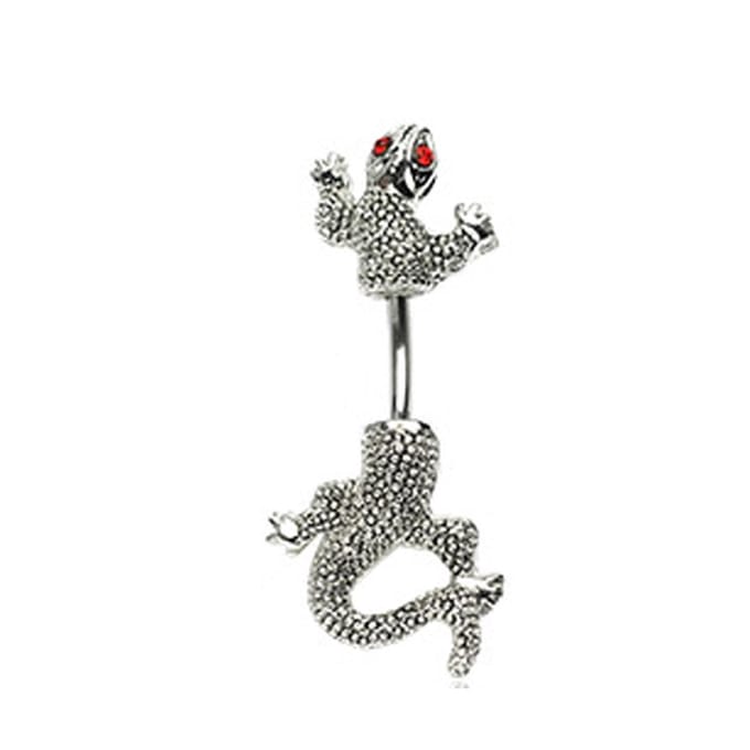 Piercing salamander - zilver - LMPiercings