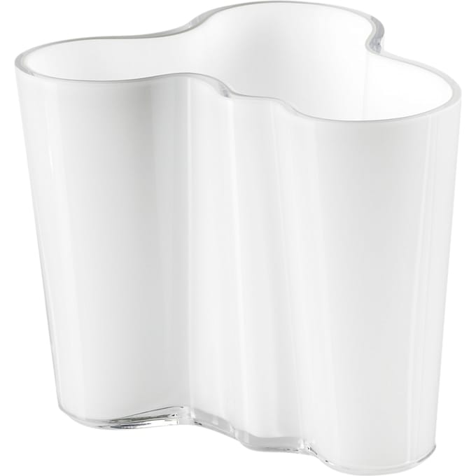 Iittala - Alvar Aalto Vaas 9,5cm - opaal - wit