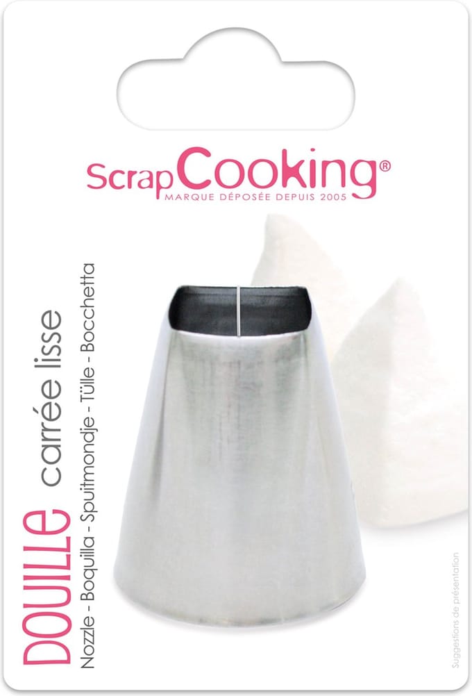 ScrapCooking - Spuitmondje - Vierkant