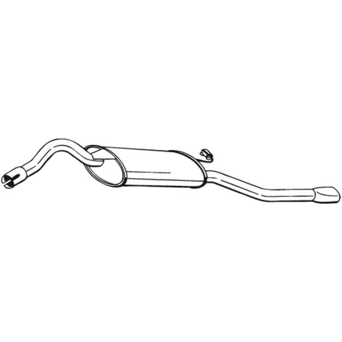 Geluiddemper achter BOSAL 281-097
