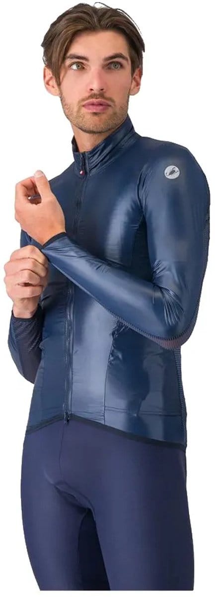 Castelli Aria Shell 2 Jas Blauw M Man