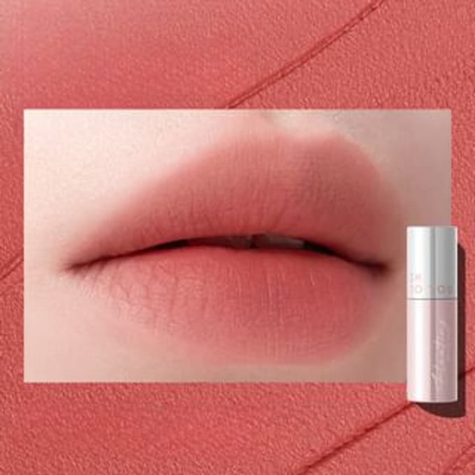 INTO YOU - Airy Touch Moist Floating Airy Lip Mud - 12 Colors (3.0 ver.) #W2 Coral Peach - 2g