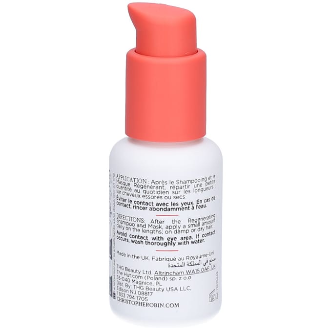 Christophe Robin Regenerating Serum with Prickly Pear Oil 50ml | Tegen pluizig haar