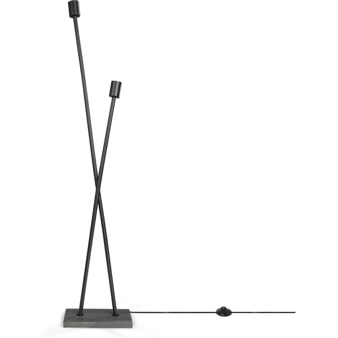 Vloerlamp Lunia zwart