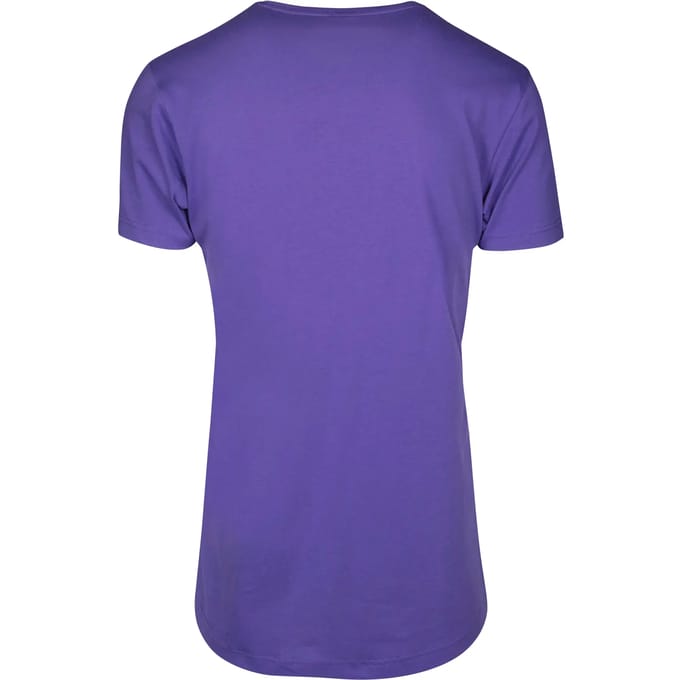 Urban Classics - Shaped Long Heren Tshirt - M - Blauw