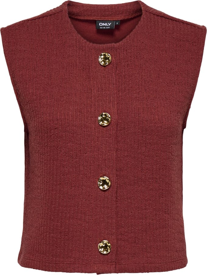 ONLY Carmakoma Vest CARVICKI Sweatstof vest