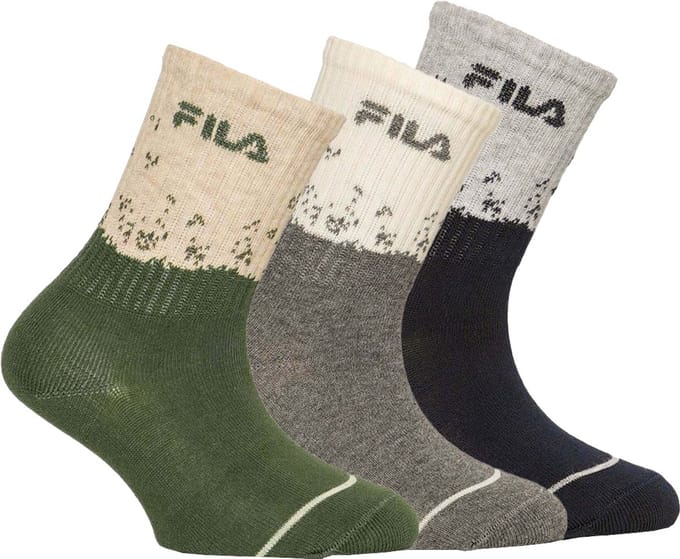 Kindersokken Fila Jr. Sok Forest 3-pack Mix - 32