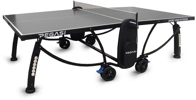 Tafeltennistafel Pegasi 1000 Outdoor Black