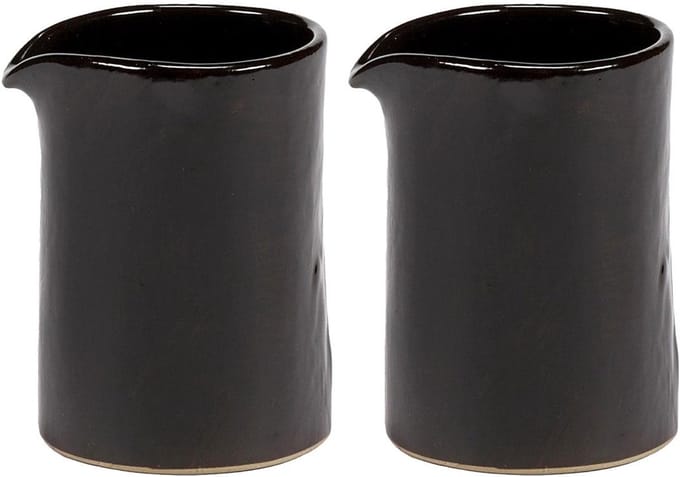Serax La Mère By Marie Michielssen Melkkan Set Van 2 Dark Brown