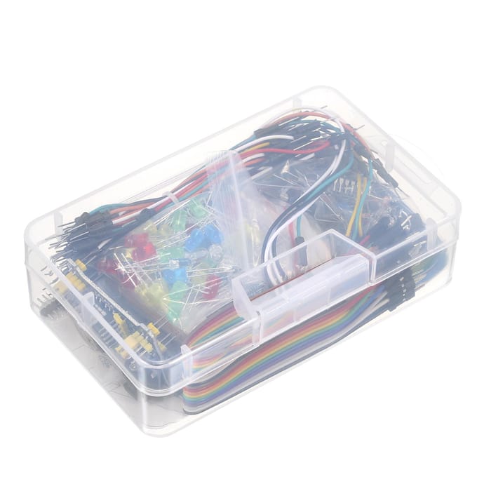 Elektronische Leuke Kit Bundel met Breadboard Kabel Weerstand Condensator LED's Potentiometer Vervanging